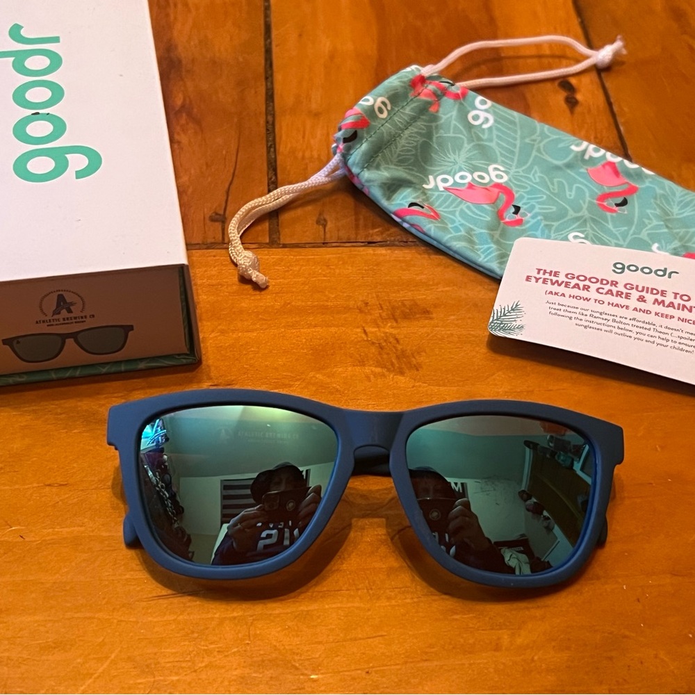 Limited Edition Athletic Brewing Company Goodr Sunglasses
